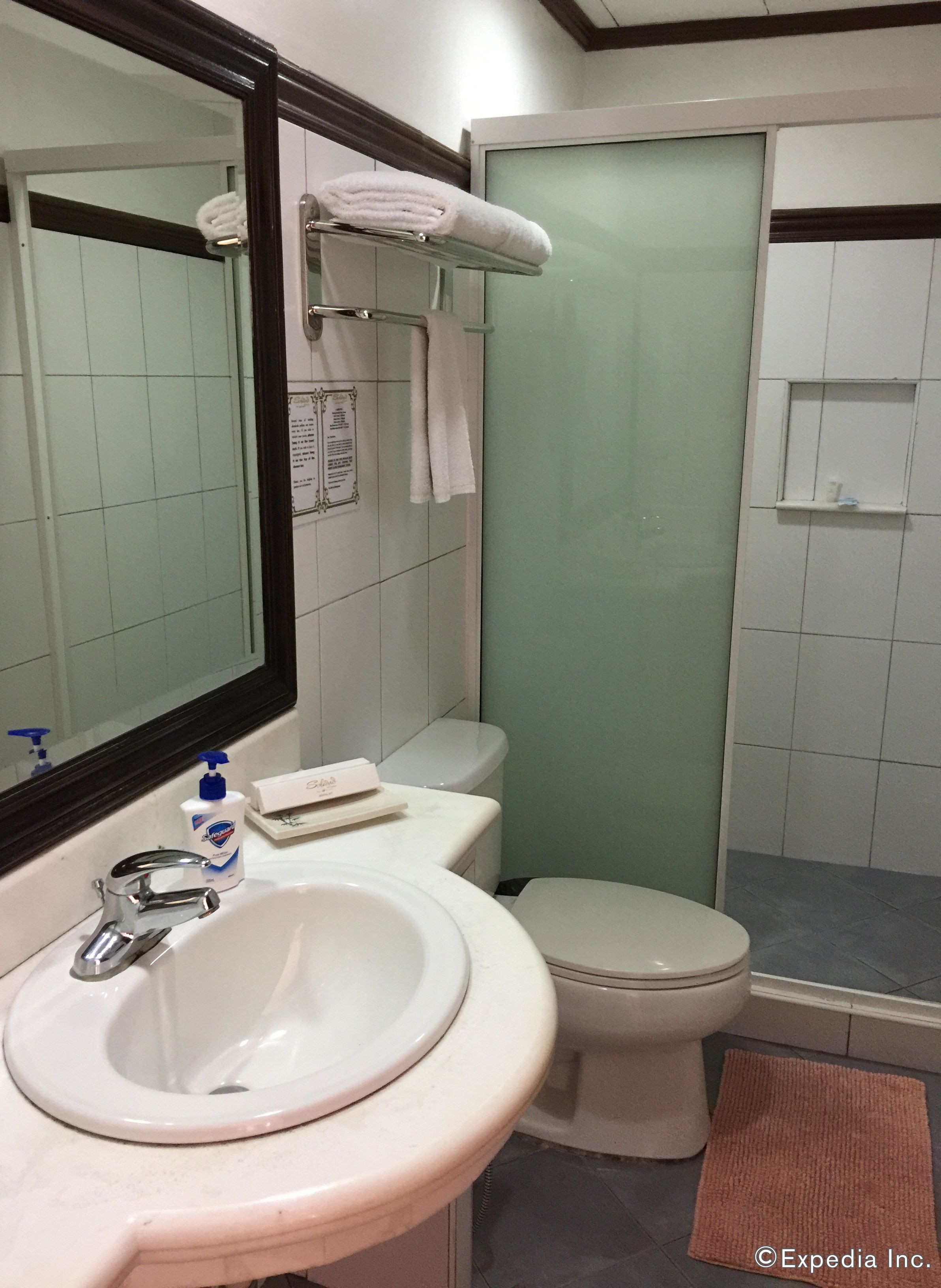 premier room | bathroom | shower, free toiletries, towels