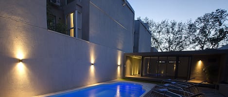 Seasonal outdoor pool