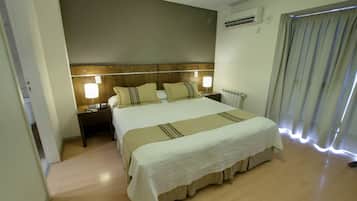 1 bedroom, premium bedding, down comforters, pillowtop beds