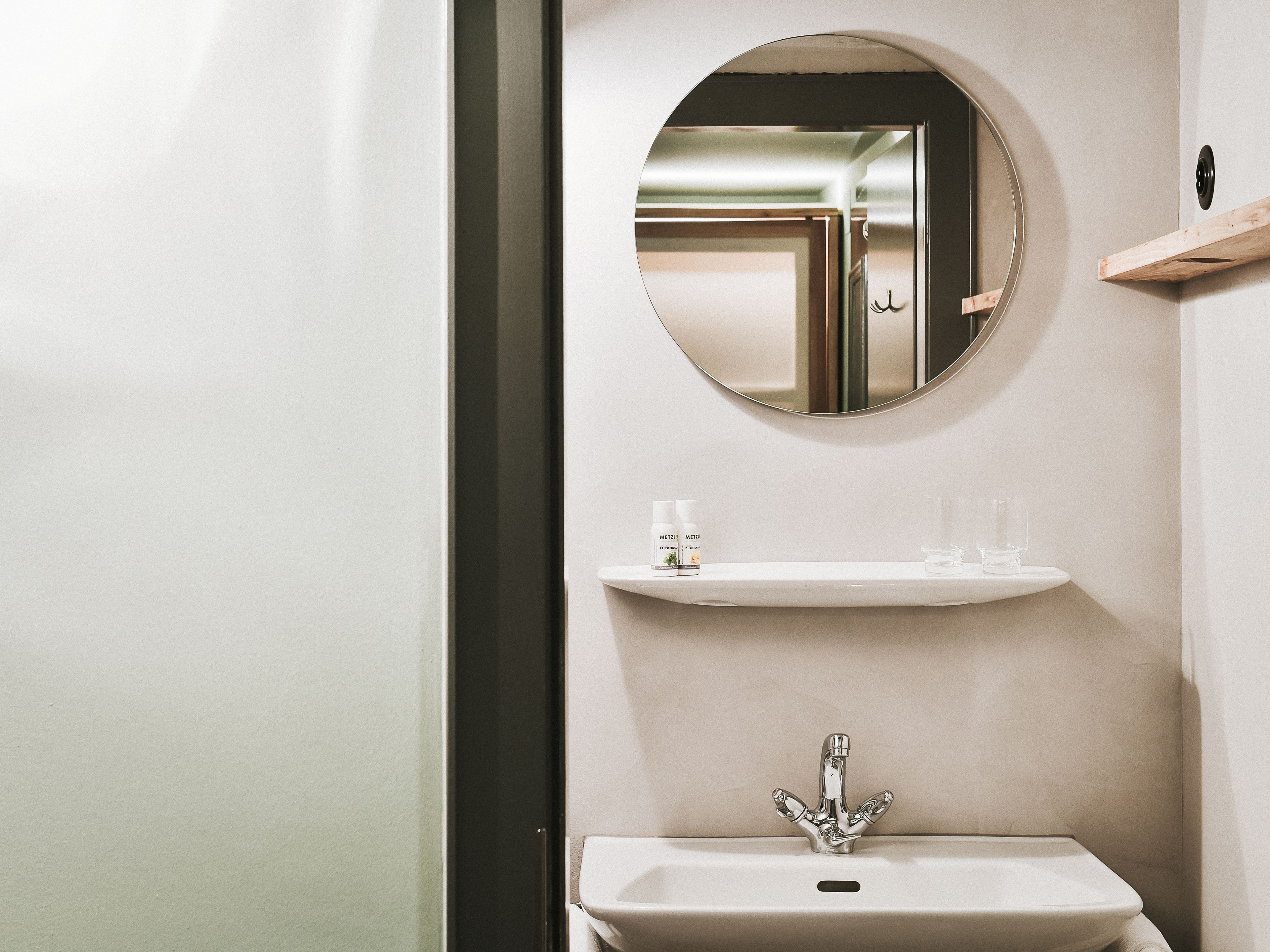 free toiletries, hair dryer, bathrobes, towels