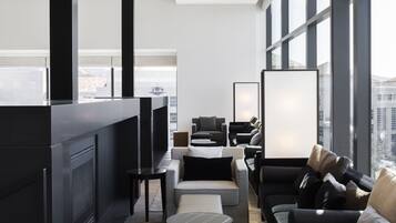 1 chambre, literie de qualité supérieure, surmatelas, minibar