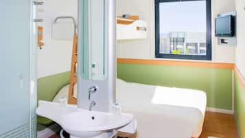 Bureau, chambres insonorisées, Wi-Fi gratuit, draps fournis