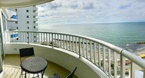 Appartement Standard, 2 chambres, balcon, vue plage | Balcon