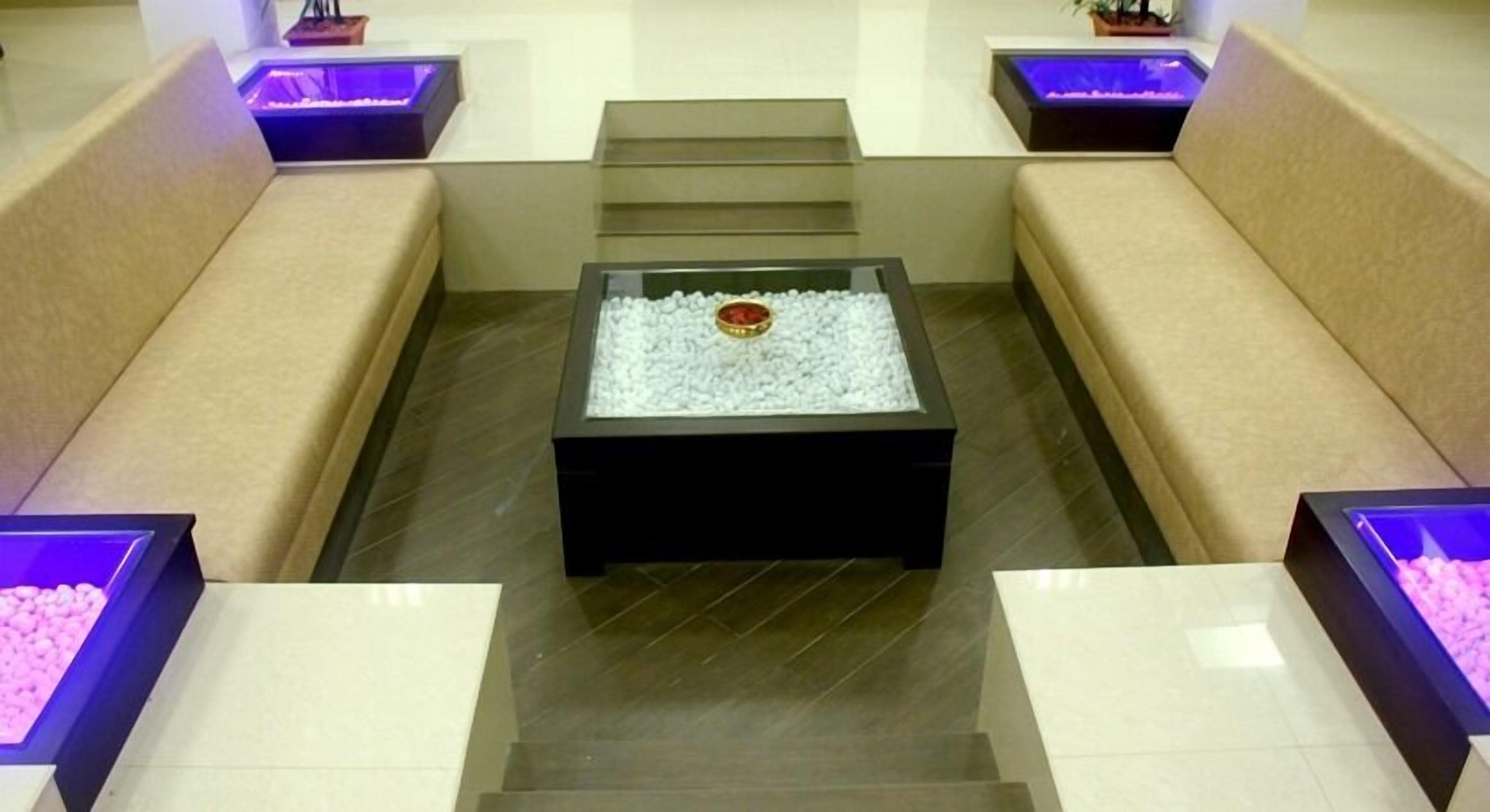 Sala de estar en el lobby