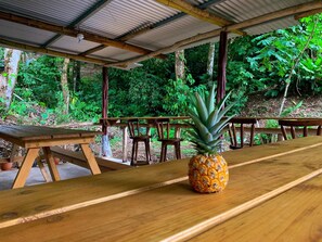 Opções para refeição ao ar livre