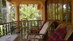 Terrace/patio - Ganesh House Homestay (Thiruvananthapuram)