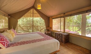 Premium bedding, in-room safe, free cots/infant beds, free rollaway beds - Basecamp Masai Mara (Maasai Mara)
