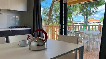 Mobile Familienunterkunft | Terrasse/Patio