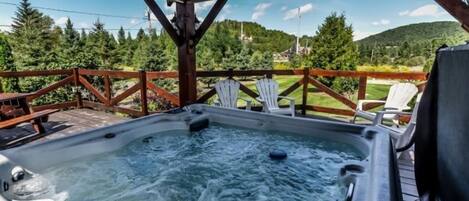 La Laurentienne - Chalet 3 chambres | Terrace/patio