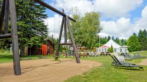 Utendørs lekeområde for barn
