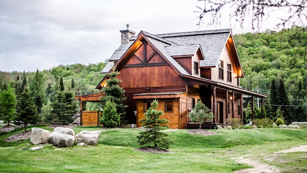 L'Inukshuk - Chalet 6 chambres | 1 soverom, strykejern/-brett, wi-fi (inkludert) og individuelt innredet