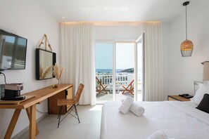 Chambre Familiale, 2 chambres, balcon, vue mer