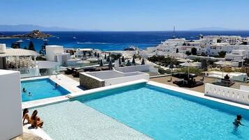 Vue depuis lâhĂ©bergement