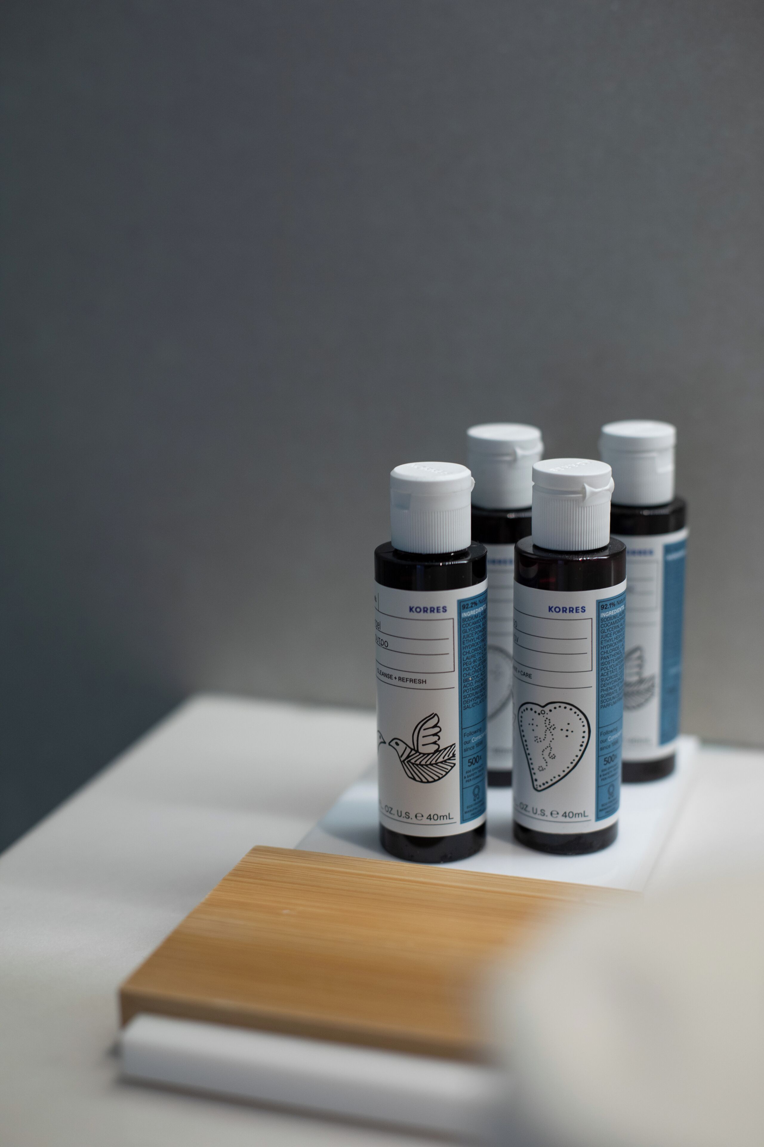 shower, rainfall showerhead, designer toiletries, hair dryer