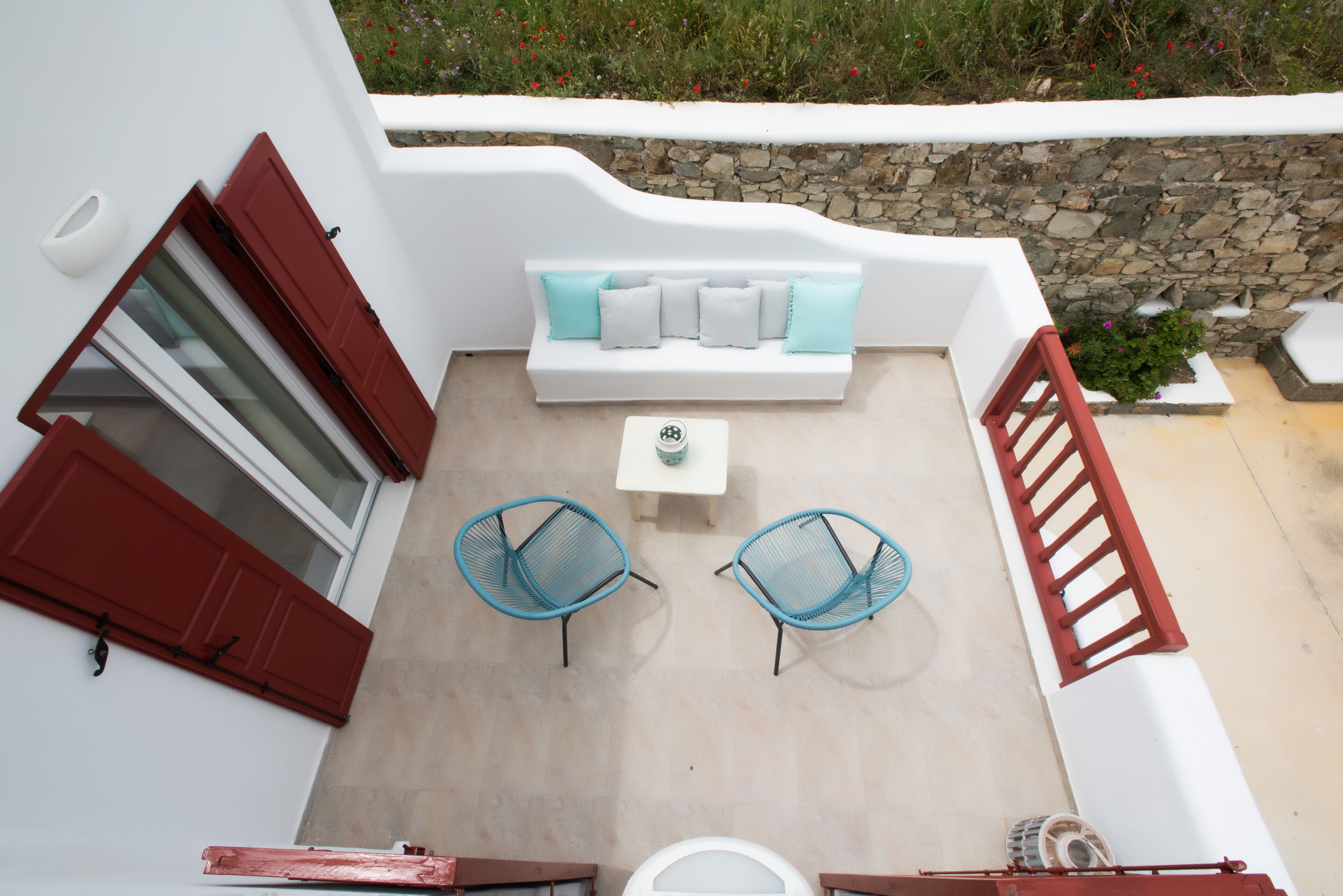 suite, sea view (split level) | terrace/patio