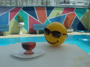 Outdoor pool - Pousada Edson (Caraguatatuba)