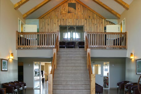 Interior entrance. Auberge Bouctouche Inn & Suites