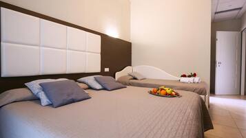 Biancheria da letto di alta qualità, una cassaforte in camera