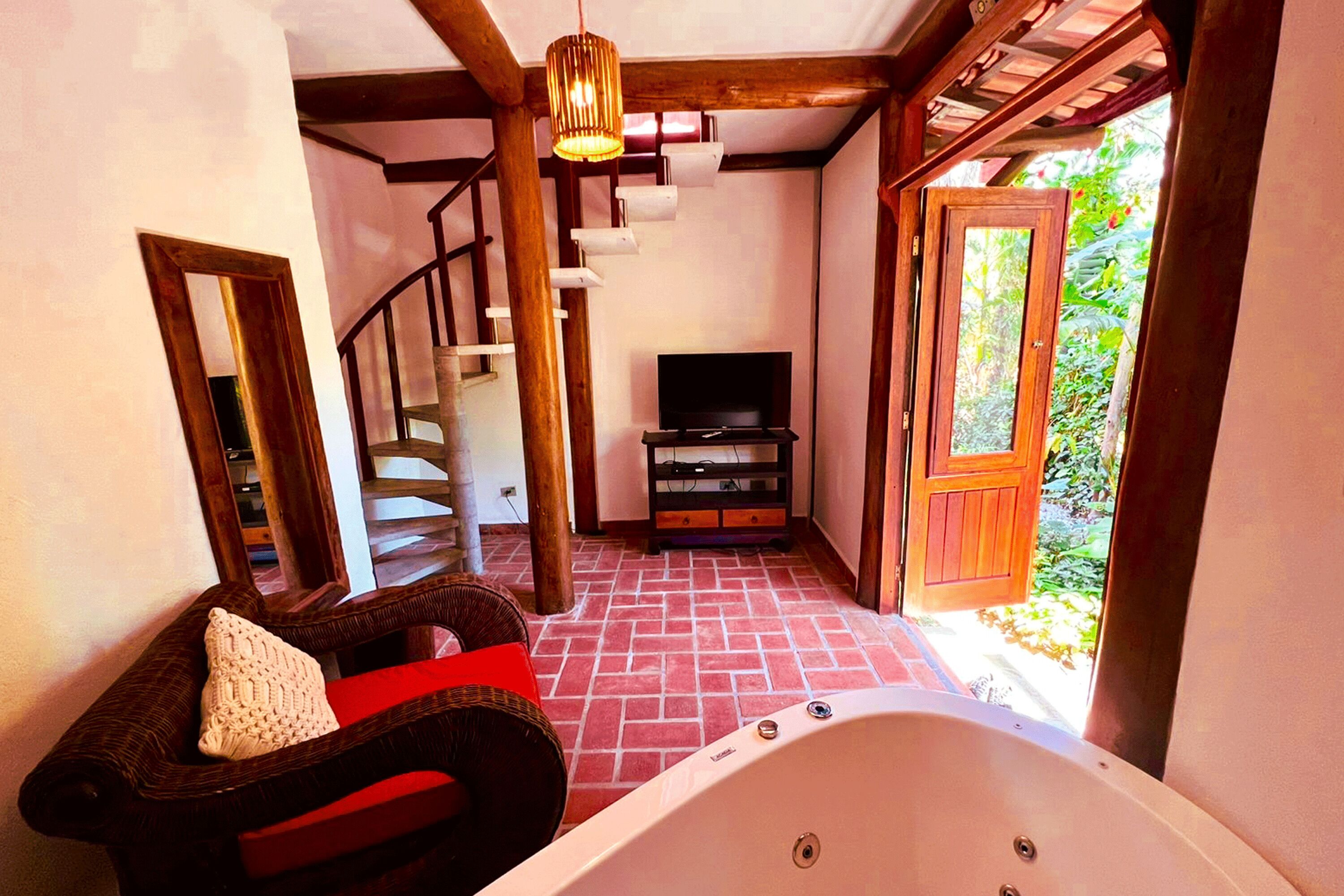 Habitación Deluxe doble, vistas al jardín | Vistas desde la habitación