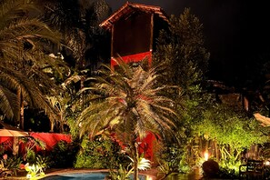 Overnattingsstedets uteområder