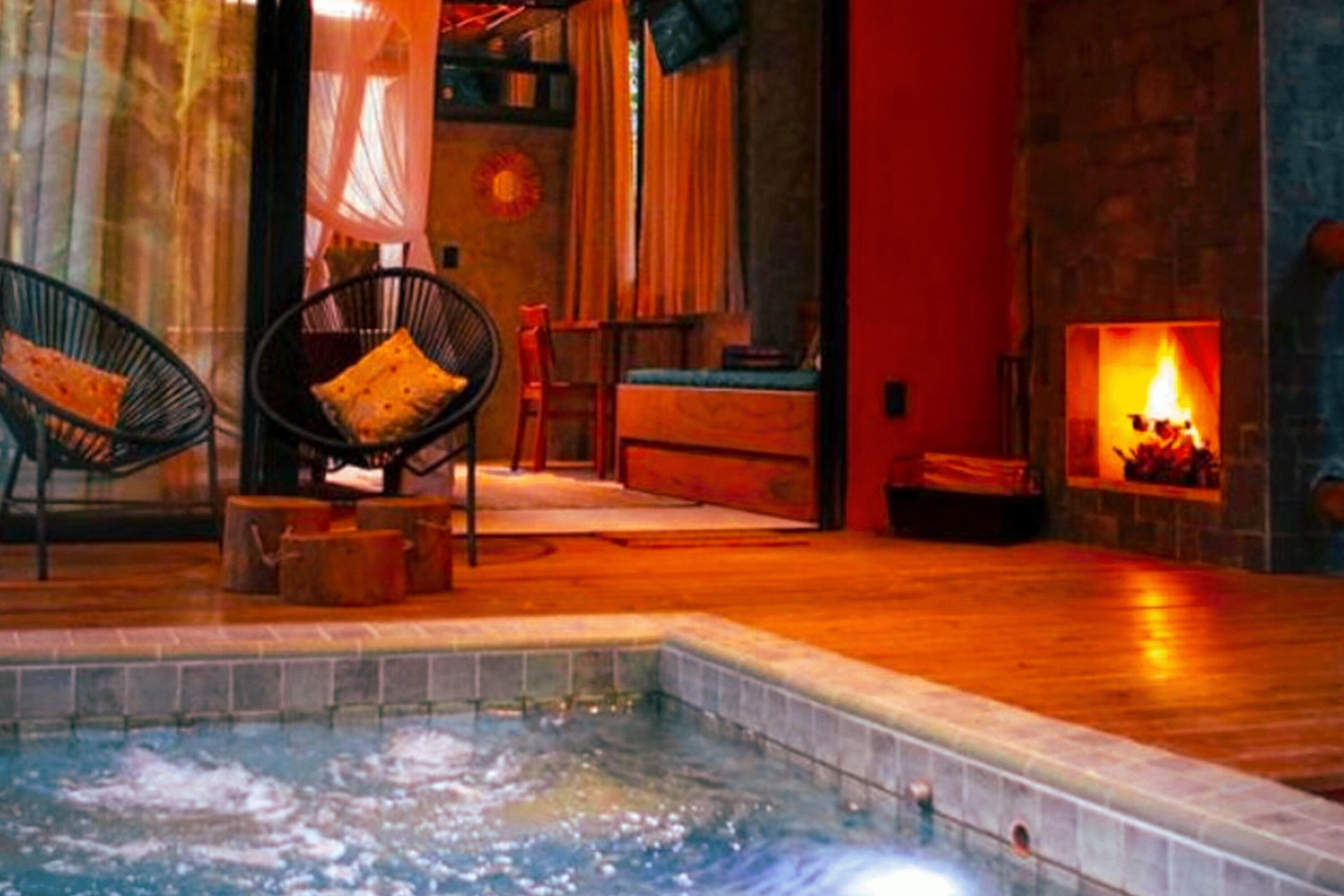 Cabane Confort | Coin séjour