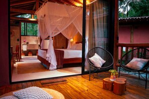 Hytte – premium | Utsikt fra rommet