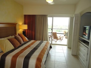 Luxury Suite, 2 Bedrooms, Accessible, Bay View | 2 bedrooms, premium bedding, iron/ironing board, free cribs/infant beds