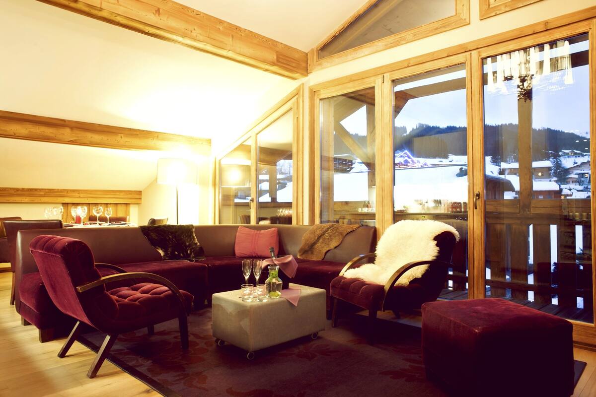 Penthouse | Vardagsrum | Platt-tv