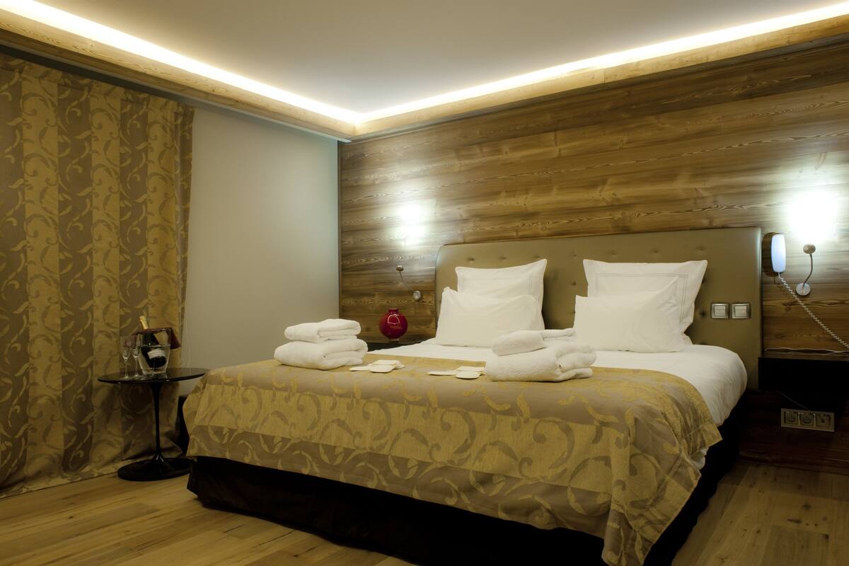 Bettwäsche aus ägyptischer Baumwolle, Zimmersafe, schallisolierte Zimmer