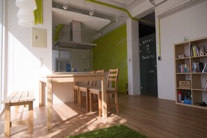 Sala de estar en el lobby