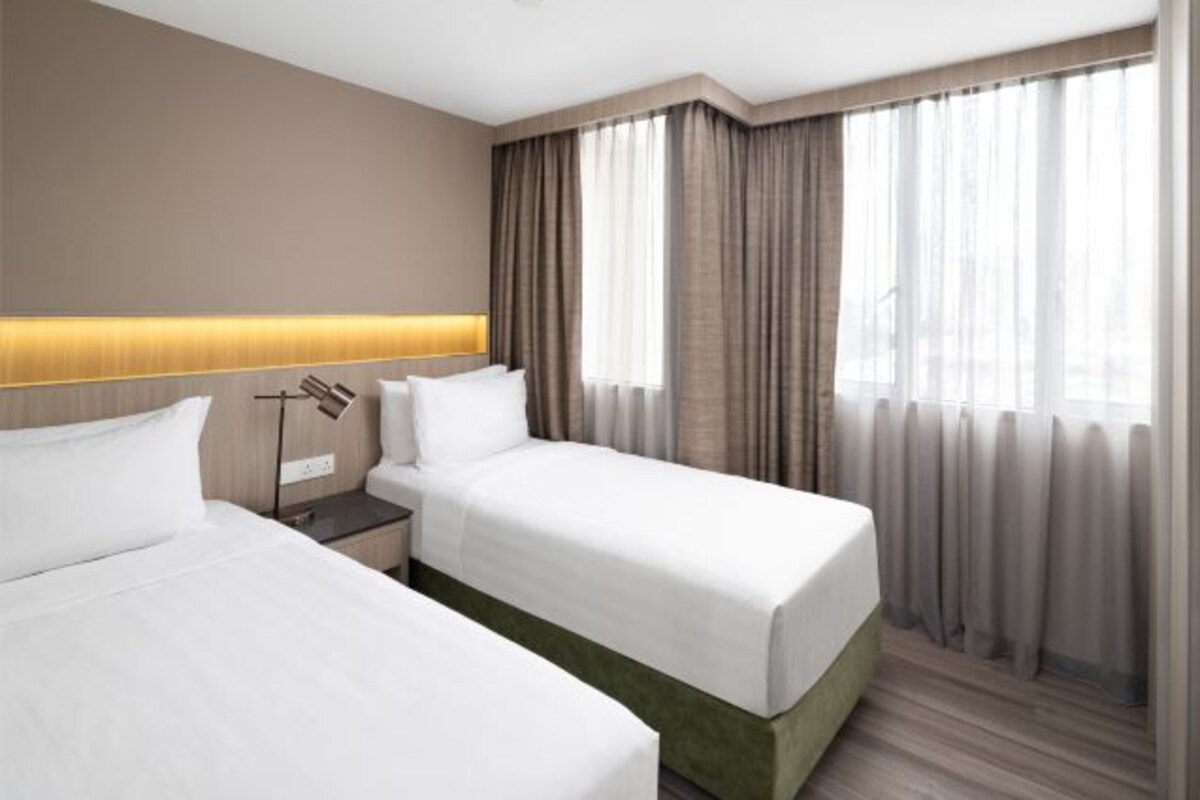 In-room safe, desk, laptop workspace, iron/ironing board