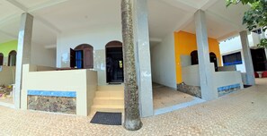 Façade de l’hébergement