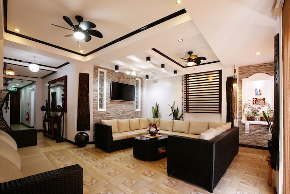 Sitzecke in der Lobby