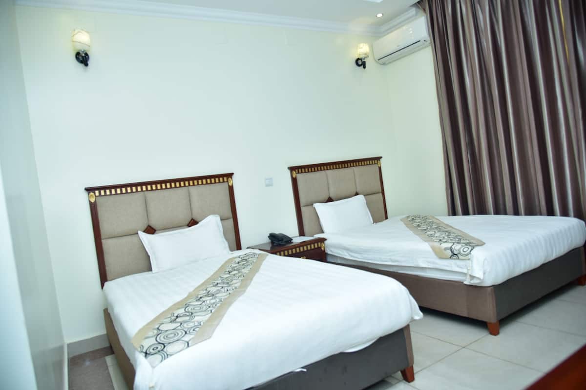 1 bilik tidur, peralatan tempat tidur premium, tilam berlapik, bar mini
