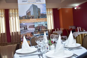 Breakfast, lunch and dinner served - Great Seasons Hotel (Kigali)