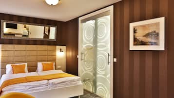 1 bedroom, desk, soundproofing, iron/ironing board