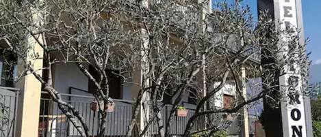 Fassade der Unterkunft