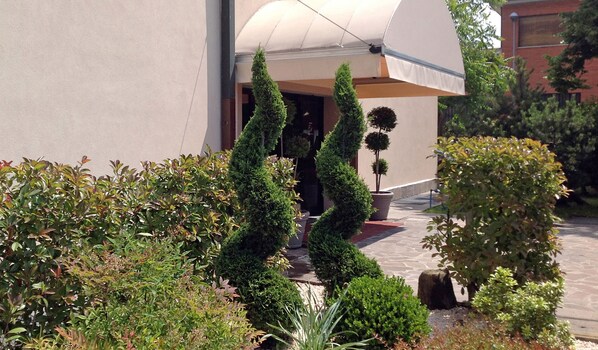 Entrée de l’hébergement