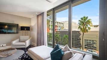 Luxury Apartment, 1 Bedroom, Kitchen | View from room