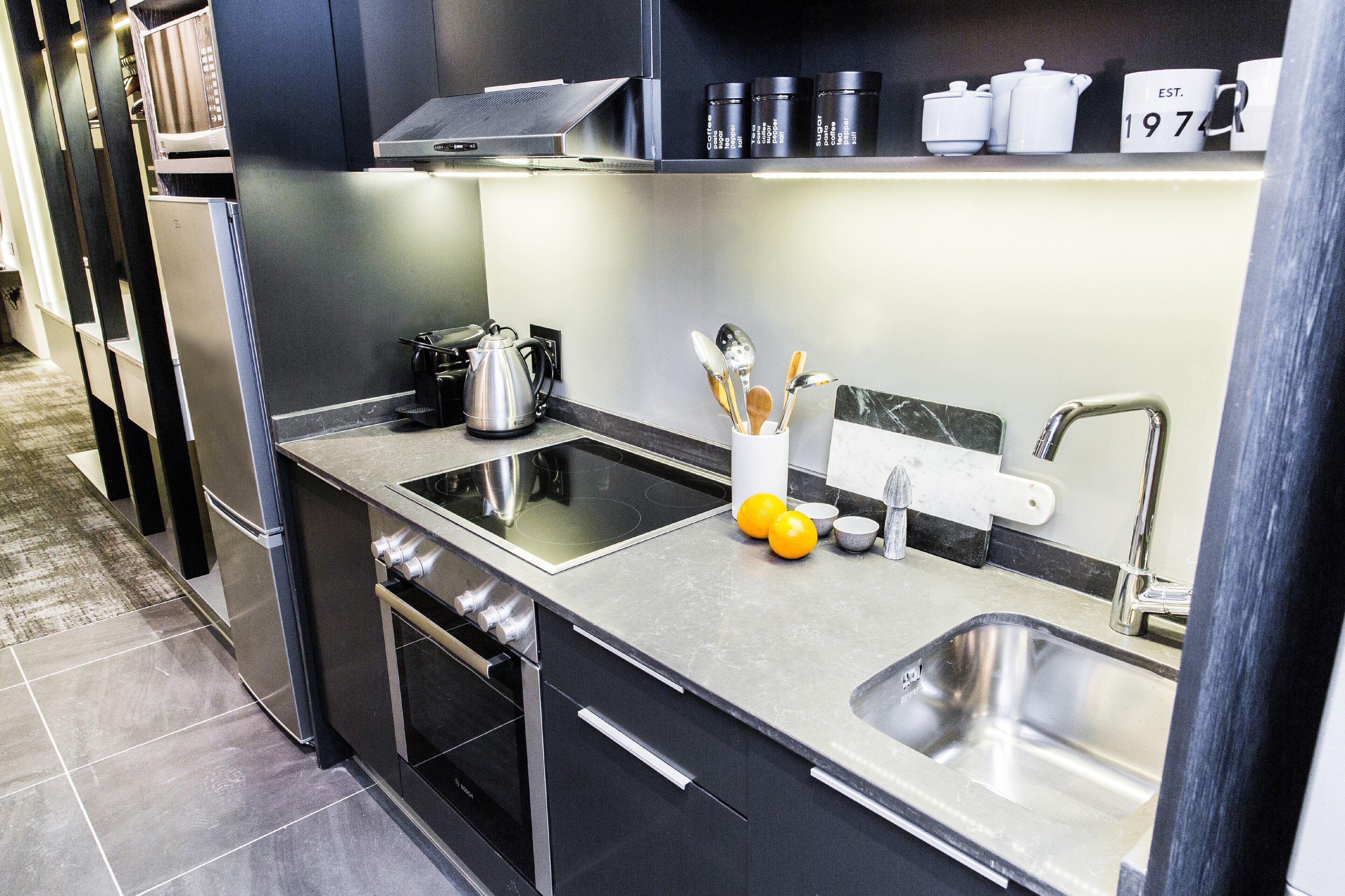 in-room safe, desk, laptop workspace, soundproofing