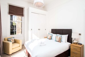 Superior Apartment, 2 Bedrooms | Living area | Smart TV, streaming services