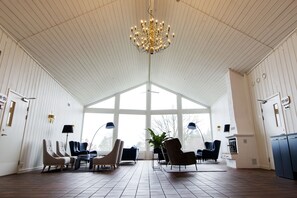 Sitteområde i lobbyen