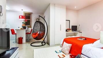 双人房, 1 张双人床 (Orange, 1F) | 客房景观