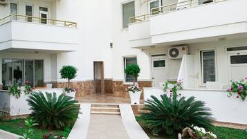 Fassade der Unterkunft