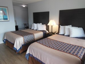 Free WiFi, bed sheets