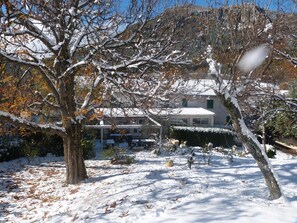 Voorkant van accommodatie