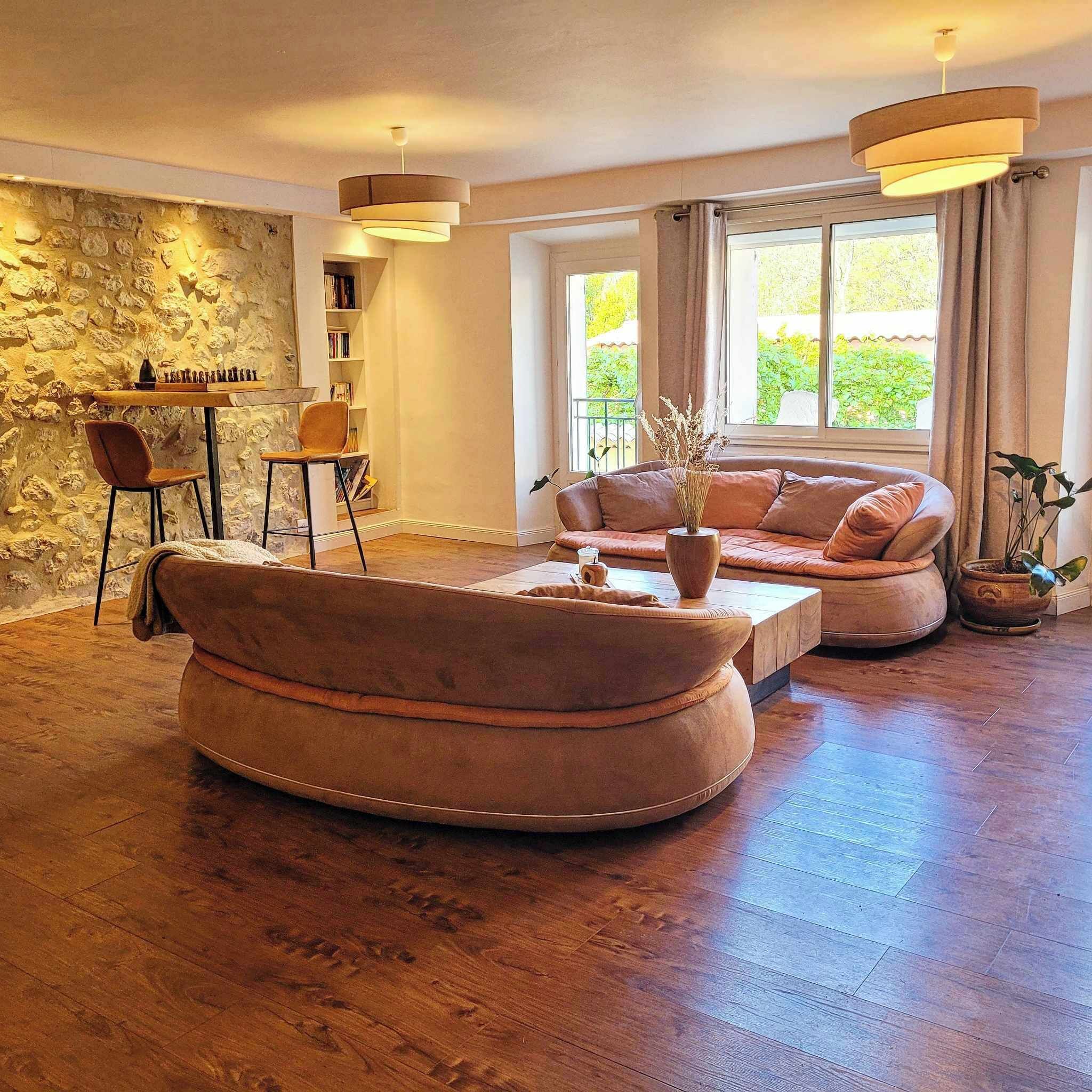 Zona de estar del vestíbulo