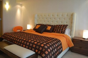 Luxury Condo, 3 Bedrooms, Ocean View | 3 bedrooms, premium bedding, iron/ironing board, free WiFi - Unlimited Luxury Villas - Del Canto Condo (Nuevo Nayarit)