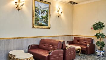Sala de estar en el lobby