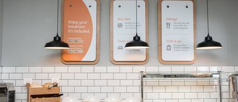 Free on-the-go breakfast